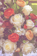 Vintage flower background