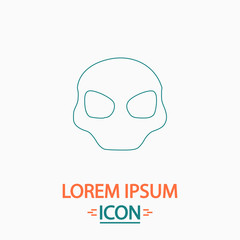 Alien Head computer symbol