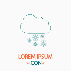 snowfall computer symbol