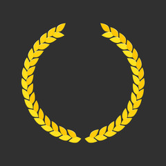 Vector laurel wreath