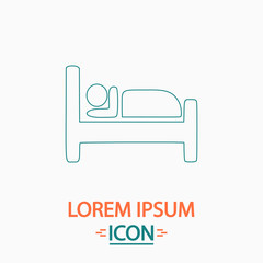 Hotel computer symbol