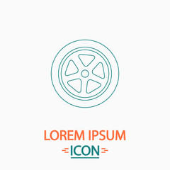 wheel computer symbol