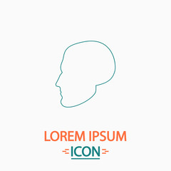 head computer symbol