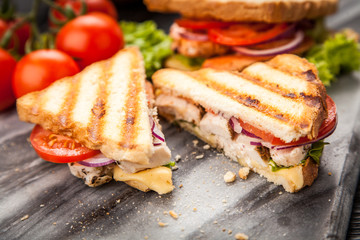 Grilled chicken sandwich