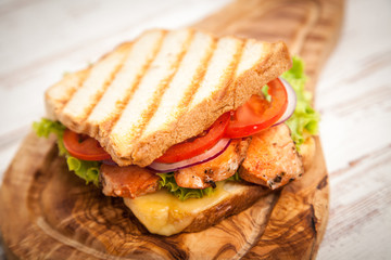 Grilled chicken sandwich