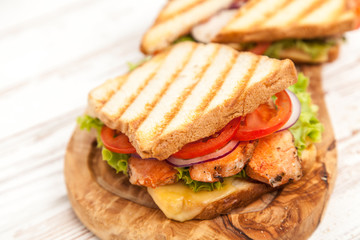 Grilled chicken sandwich