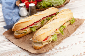 Panini grilled sandwich