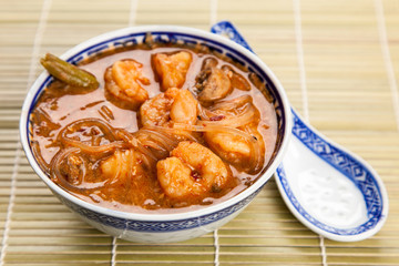 Asian shrimp soup