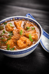 Asian shrimp soup