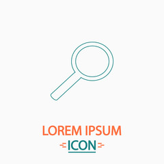 Search computer symbol