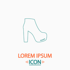 shoe computer symbol