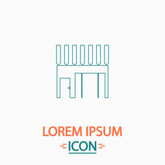 Shop computer symbol