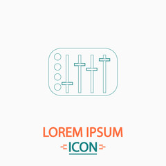Sound Mixer computer symbol