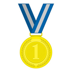 Gold medal first place