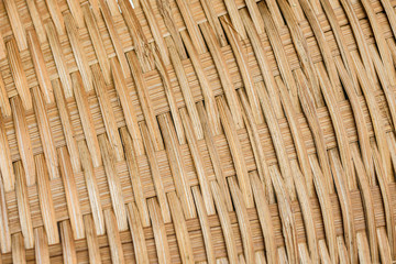 old bamboo weave