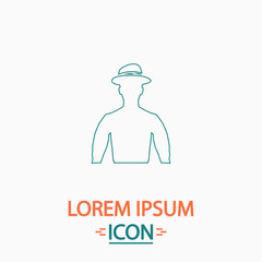 Cowboy computer symbol