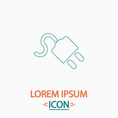 Power cord computer symbol