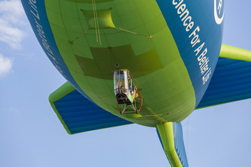 Dirigeable en vol © Guillaume FREY