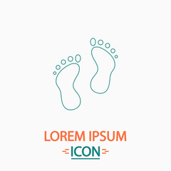 feet computer symbol