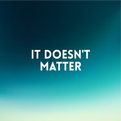 Fototapeta premium square blurred background - sunset colors With motivating quote