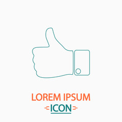 Like computer symbol