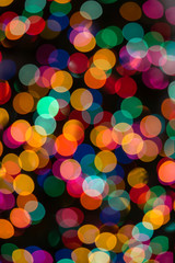 Defocused Colored Lights