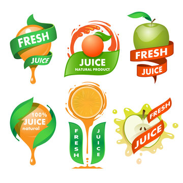 Fresh juice labels