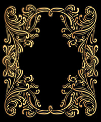 Victorian frame art