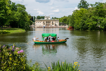 Obraz premium Lazienki Park, Warsaw, Poland