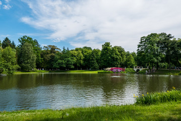 Lazienki Park, Warsaw, Poland