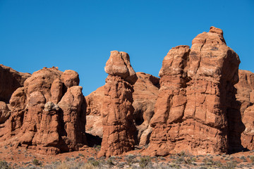 Fototapeta premium Views around the Arches National Park, Utah
