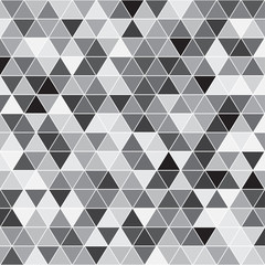 Fototapeta premium Seamless triangle pattern. Geometric texture. Vector background. 