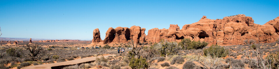 Fototapeta premium Views around the Arches National Park, Utah