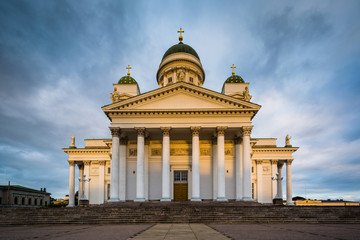 Fototapeta na wymiar The Helsinki Cathedral, in Helsinki, Finland.