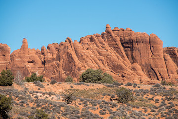 Fototapeta premium Views from around the Arches National Park, Utah