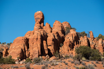Fototapeta premium Widoki z okolic Parku Narodowego Arches w stanie Utah