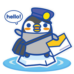 ペンギンカフェ 郵便