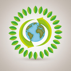 think green isolated icon design, vector illustration  graphic 