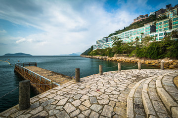 Pier at Repulse Bay, in Hong Kong, Hong Kong.