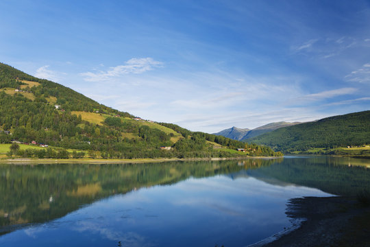 Norway, Gudbrandsdal, Lom, Scenic view of landscape