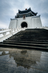 The National Chiang Kai-shek Memorial Hall at Taiwan Democracy M