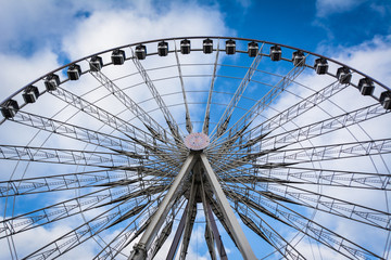 The Roue de Paris at Place de la Concorde, in Paris, France.