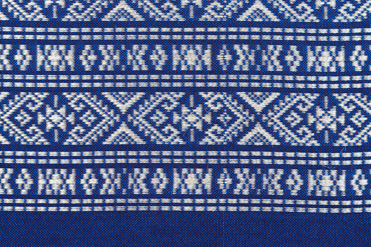 Texture of Thai silk pattern, Thailand textile style