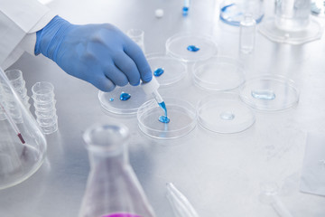 Analysis of blue liquid