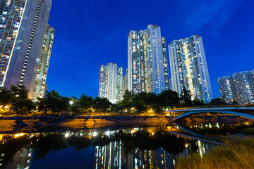 Obraz premium Hong Kong housing