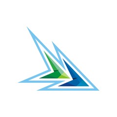 Symbol arrow vector logo icon