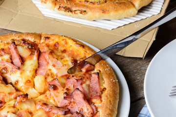 Pepperoni Pizza Ready to Eat