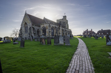 Saint Mary's Church, Goudhurst, Kent, UK