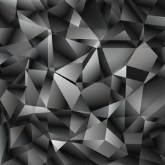 Obraz premium Wektorowy geometryczny abstrakcjonistyczny tło z trójbokami i liniami.