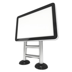 Trade show booth LCD TV stand.